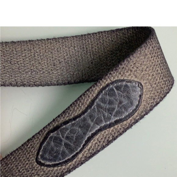 Free People Embossed Leather Italian Fold over Messenger crossbody bag Purse EUC - Picture 4 of 14